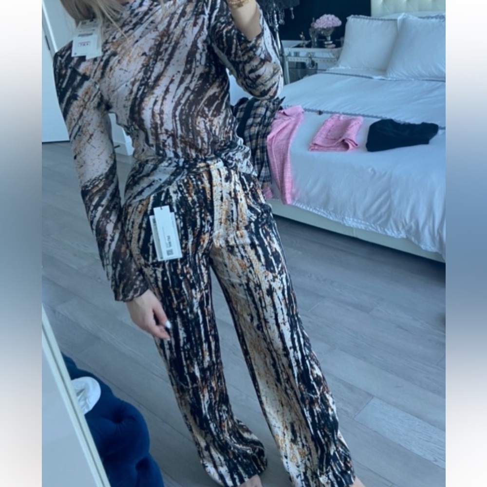 Zara set top and pants